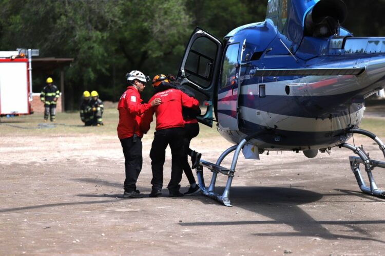 Evacuaron a más de 70 personas varadas en el Champaquí