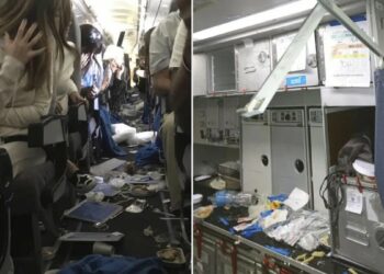 Una severa turbulencia en un vuelo de Aerolíneas Argentinas deja como saldo doce heridos