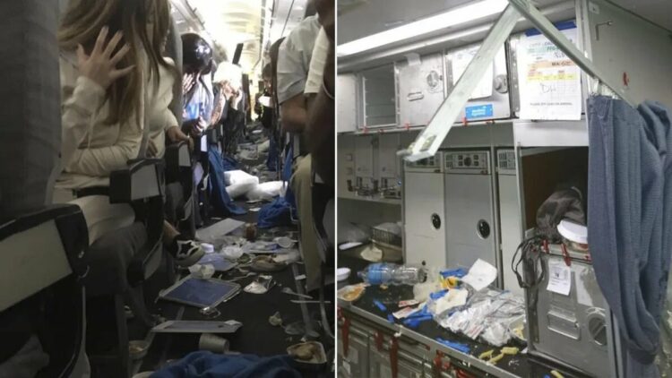 Una severa turbulencia en un vuelo de Aerolíneas Argentinas deja como saldo doce heridos