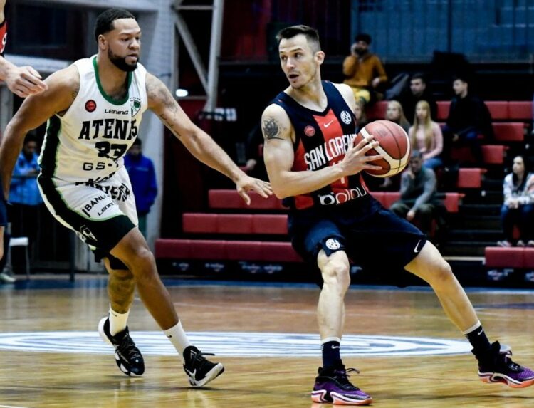 Atenas cayó ante San Lorenzo