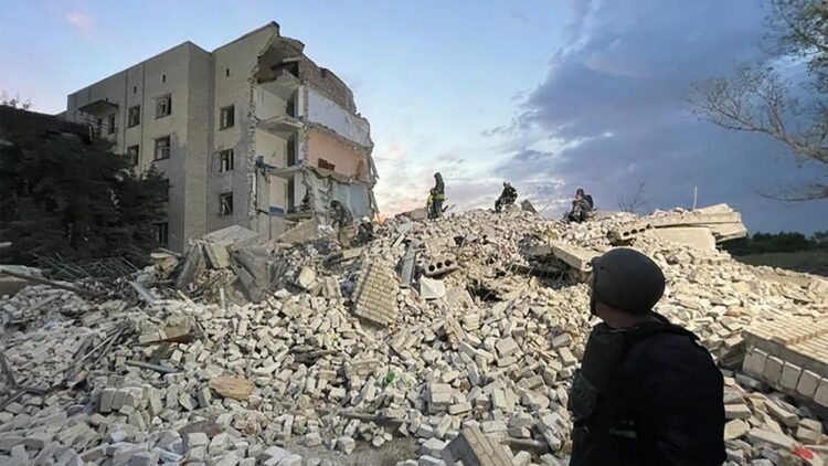 Ucrania bombardeó Donetsk