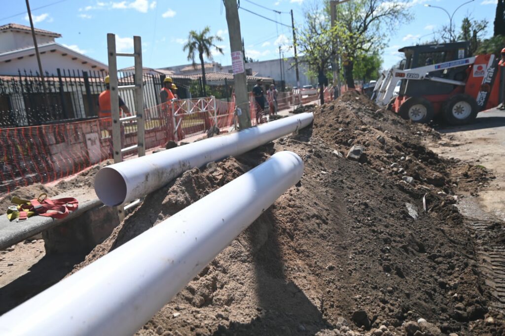 Finaliza la primera etapa de la obra cloacal en el Cerro