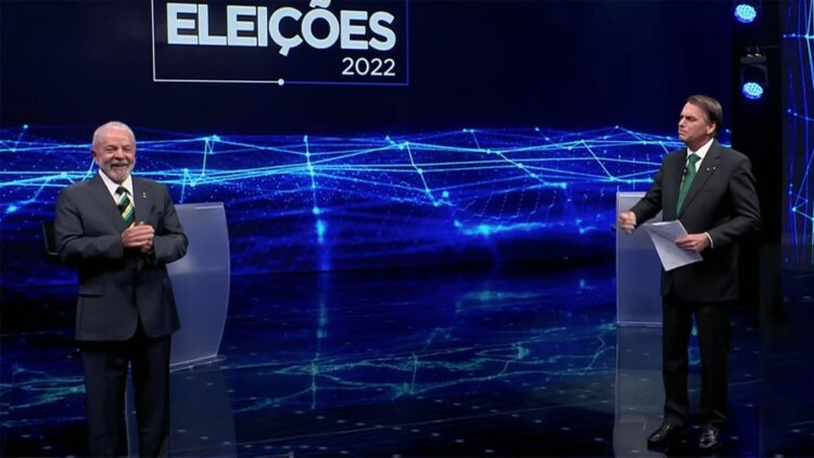 Debate presidencial de alta tensión entre Lula y Bolsonaro
