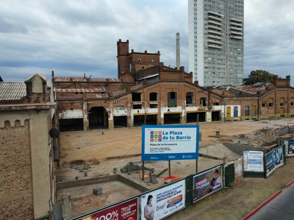 Avanzan las obras en la ex Cervecería