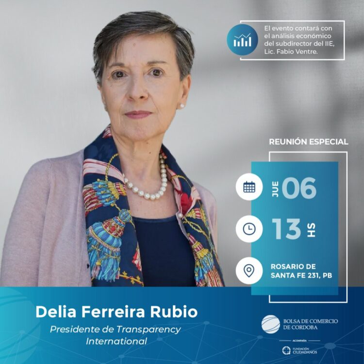 Ferreira Rubio brinda hoy una charla en la Bolsa