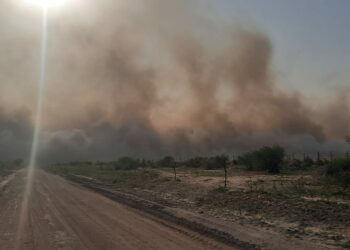 Los fuertes vientos provocaron tres focos de incendio