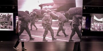 Exhibición de fotos “recuperadas de Malvinas”