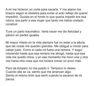 La profunda reflexión de una escritora sobre la maternidad: “No sé ser madre”
