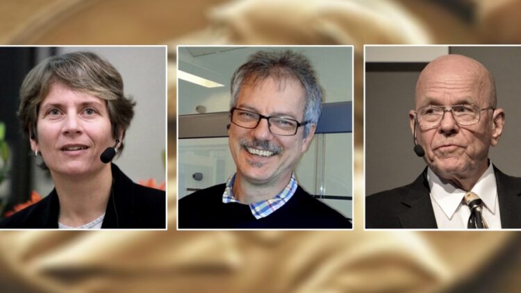 Carolyn Bertozzi, Barry Sharpless y Morten Meldal.