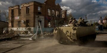 Las tropas ucranianas aceleran su contraofensiva en el sureste