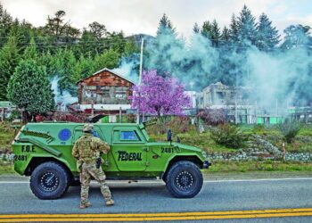 Un comando interfuerzas intervino en el sur y desalojó una comunidad mapuche