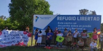 Denuncian prácticas militares en un espacio de la memoria