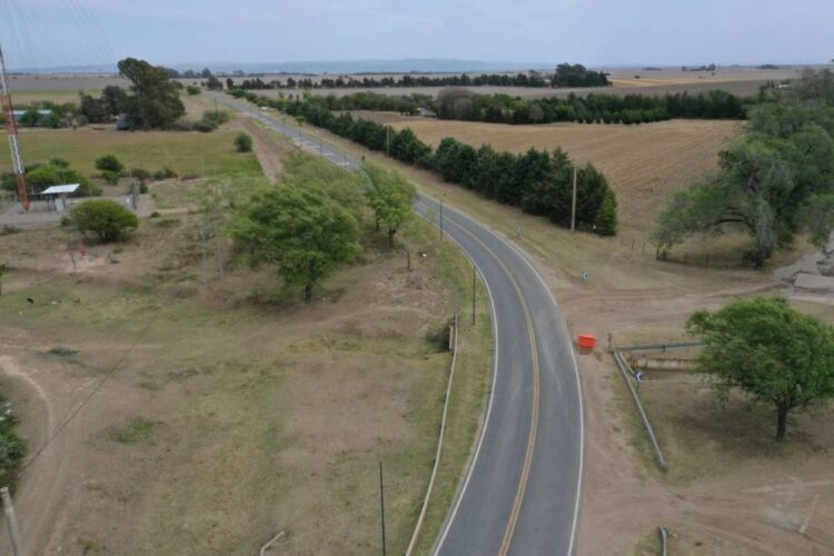 Se inauguró la ruta que une Corralito y la Autovía 36