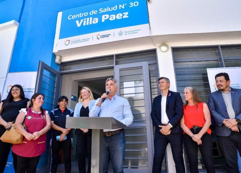 Rehabilitaron el centro de salud municipal de barrio Villa Páez