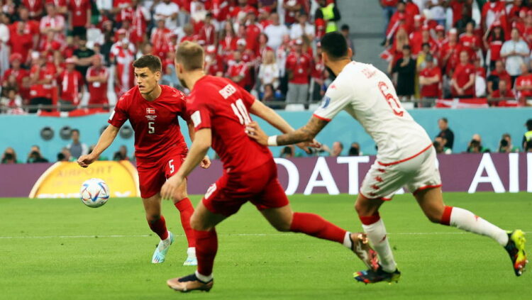 Dinamarca y Túnez protagonizaron el primer empate de la Copa