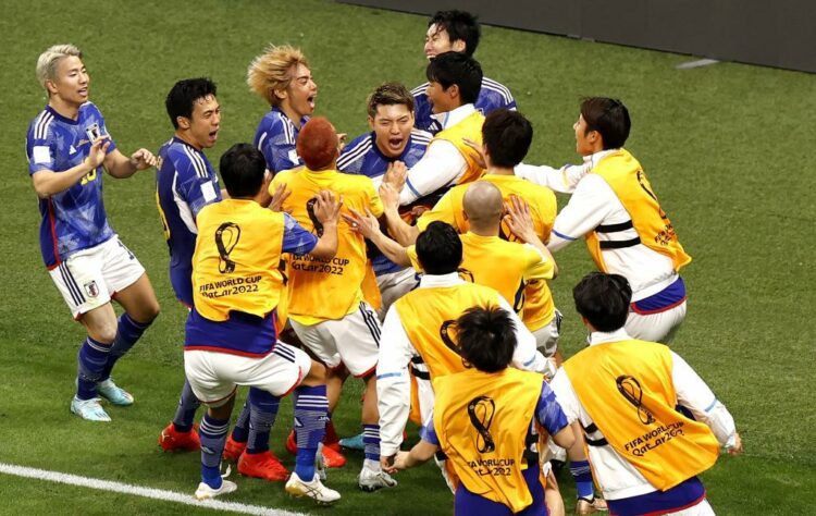 Japón protagonizó otra sorpresa mundialista al vencer por 2-1 a Alemania