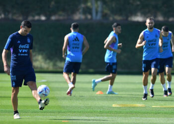 La Selección volvió a entrenar y Scaloni analiza los cambios para enfrentar a México