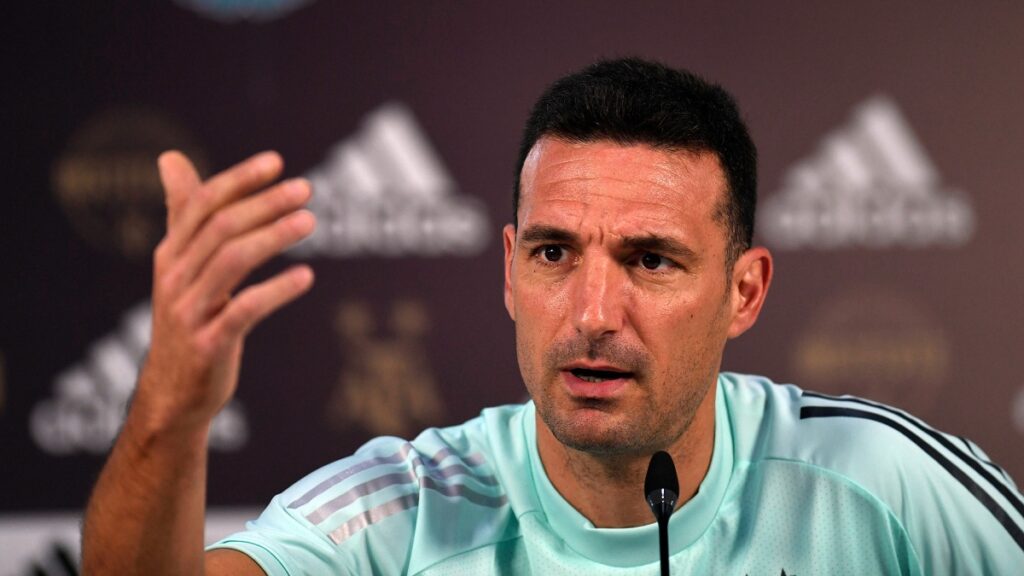 Scaloni explicó el armado de la lista de Argentina y por qué dejó afuera a "jugadores buenos"