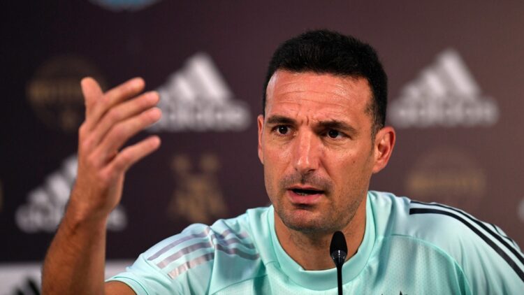 Scaloni explicó el armado de la lista de Argentina y por qué dejó afuera a "jugadores buenos"