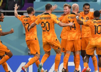 Países Bajos le ganó 2-0 a Senegal en el grupo A del Mundial