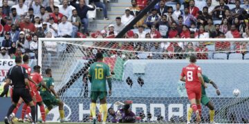 En un interesante encuentro, Suiza superó por 1 a 0 a Camerún