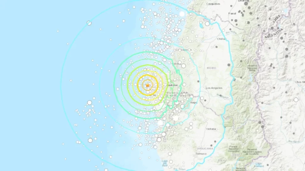 Un sismo de 6,2 grados con epicentro en Chile se sintió en tres provincias argentinas