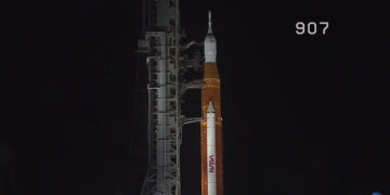 Con un megacohete lunar la Nasa dio inicio a una nueva era de la exploración espacial