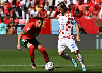 Croacia y Marruecos igualaron sin goles en el primer partido del Grupo F