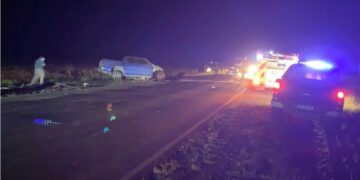 Un triple choque en Río Primero dejó como saldo la muerte de dos personas