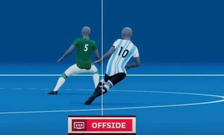 ¿Cómo funciona el offside del var que sufrió la Selección Argentina?