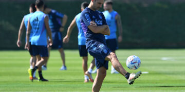 Tras la dura derrota argentina, Scaloni analiza variantes