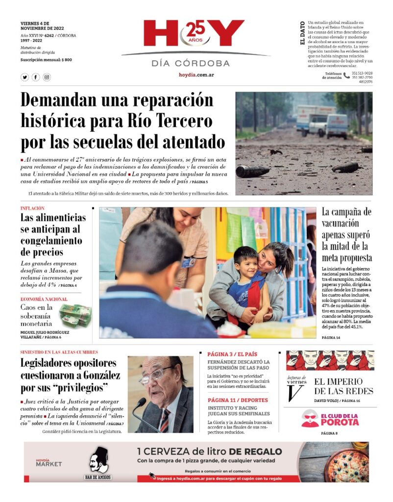 Portada 04.11.2022 Portada 04.11.2022