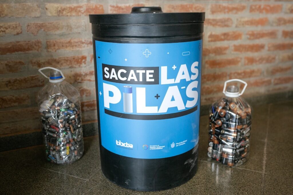 Se recolectaron más de 46 mil pilas y baterías para su reciclaje en octubre