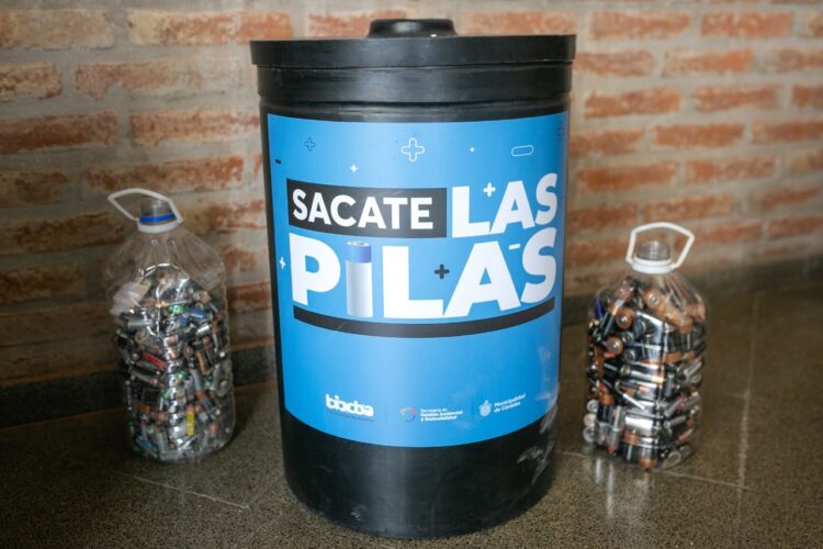 Se recolectaron más de 46 mil pilas y baterías para su reciclaje en octubre