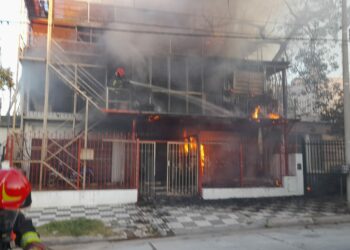 Se incendió un departamento en barrio Maipú Segunda sección