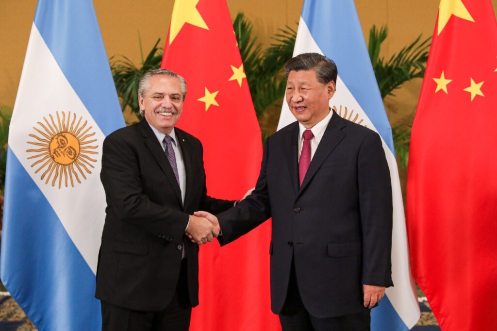 Fernández confirmó una ampliación del Swap chino