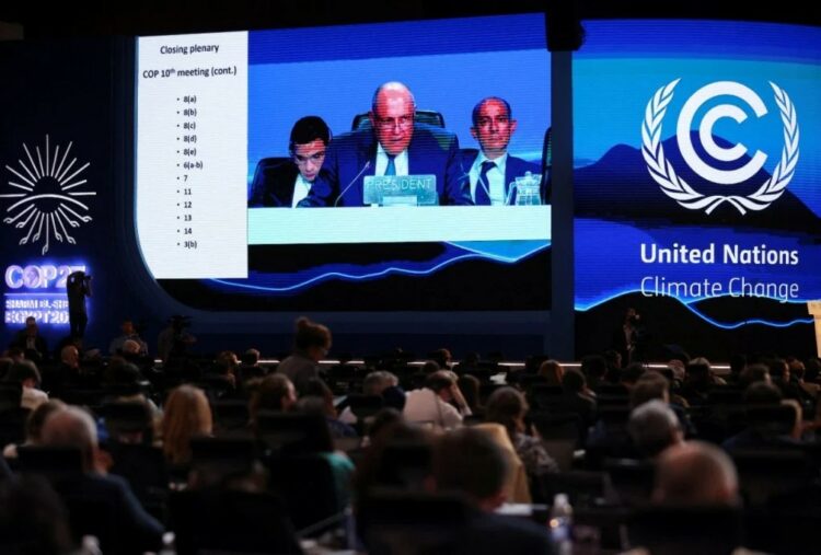 Sabor a poco en el acuerdo alcanzado por el COP27