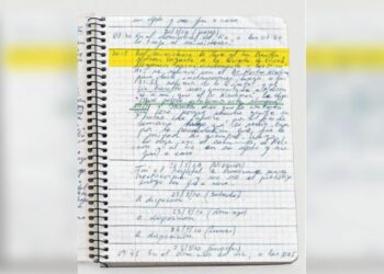 El peritaje de uno de los cuadernos de Centeno asegura que fue escrito «de corrido»