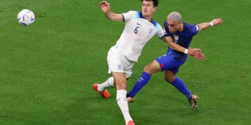 Inglaterra y Estados Unidos igualaron sin goles