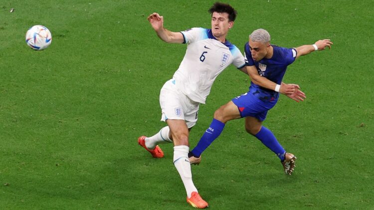 Inglaterra y Estados Unidos igualaron sin goles
