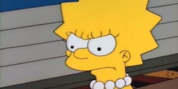 Encargó una torta de Lisa Simpson, pero al recibir el producto quedó espantado