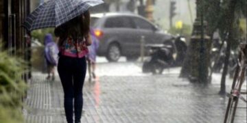 Se espera un sábado húmedo con tormentas durante toda la jornada