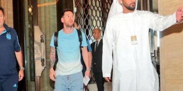 Messi ya está con la Selección Argentina en Emiratos Árabes para el Mundial de Qatar