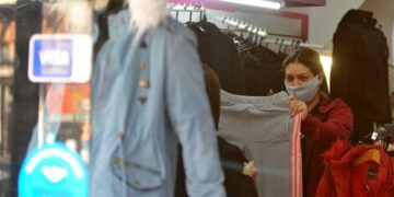 Las ventas minoristas de octubre cayeron el 5,3%