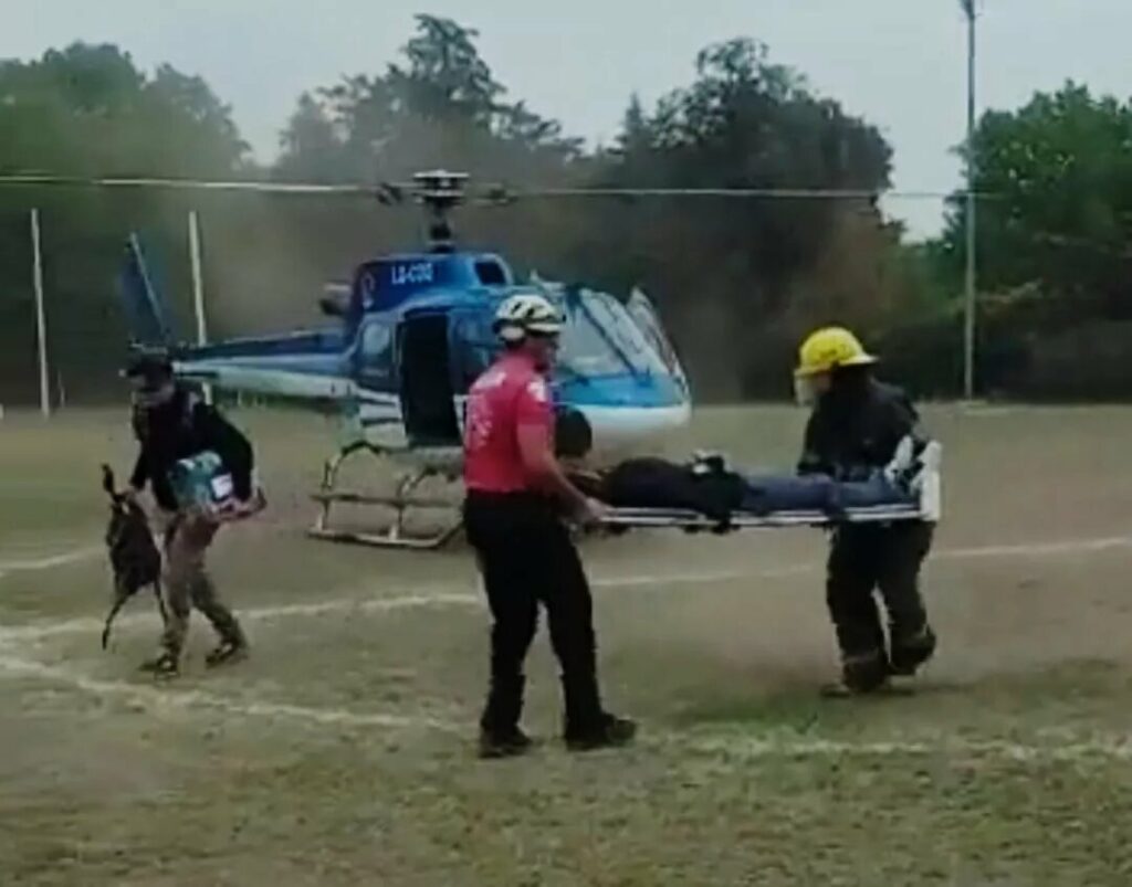 Un joven se descompensó en el Cerro Champaquí y debieron rescatarlo