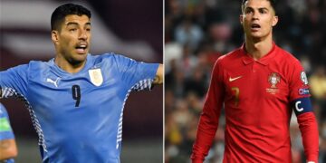 Juegan Portugal y Uruguay