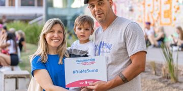 Vacunación contra sarampión y polio: siguen los recorridos barriales