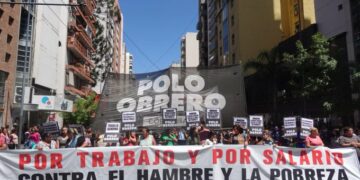 Piqueteros pidieron un salario que iguale la canasta básica