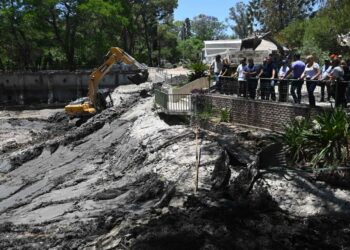 Intervienen el lago del ex Zoo para sanearlo