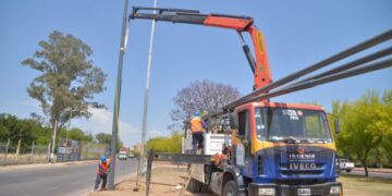 La avenida Amadeo Sabattini tendrá iluminación LED de punta a punta